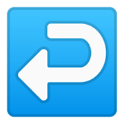 Emoji ↩️ Freccia Curva A Sinistra su Google Android 10.0.