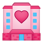 Émoji 🏩 Love Hotel sur Google Android 10.0.