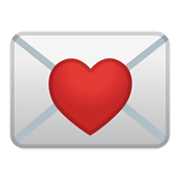 Emoji 💌 Lettera D’amore su Google Android 10.0.