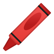 Emoji 🖍️ Pastello A Cera su Google Android 10.0.