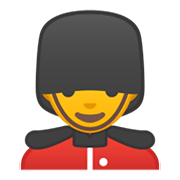 💂‍♂️ Emoji Guardia Hombre en Google Android 10.0.