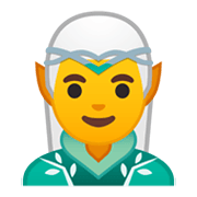 Emoji 🧝‍♂️ Elfo Uomo su Google Android 10.0.