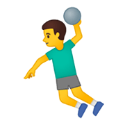 Emoji 🤾‍♂️ Pallamanista Uomo su Google Android 10.0.