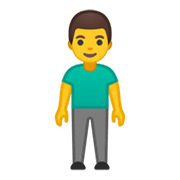 🧍‍♂️ Emoji Hombre De Pie en Google Android 10.0.