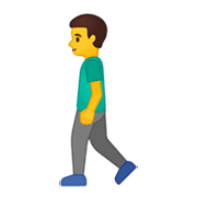 🚶‍♂️ Emoji Fußgänger Google Android 10.0.