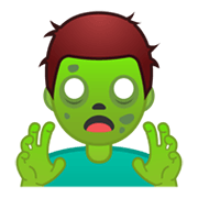 Emoji 🧟‍♂️ Zombie Uomo su Google Android 10.0.