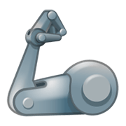 Emoji 🦾 Protesi Robotica Per Il Braccio su Google Android 10.0.