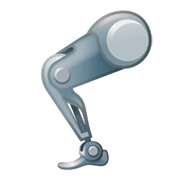 Emoji 🦿 Protesi Robotica Per La Gamba su Google Android 10.0.