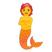 Emoji 🧜 Sirena su Google Android 10.0.