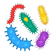 Emoji 🦠 Microbo su Google Android 10.0.