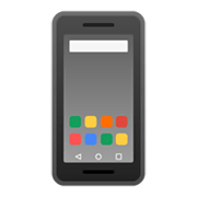 Emoji 📱 Telefono Cellulare su Google Android 10.0.