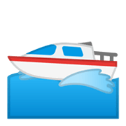Emoji 🛥️ Barca A Motore su Google Android 10.0.