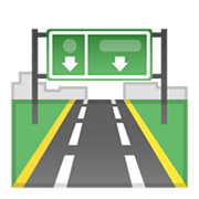 Emoji 🛣️ Autostrada su Google Android 10.0.