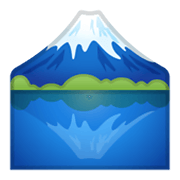 🗻 Emoji Monte Fuji en Google Android 10.0.