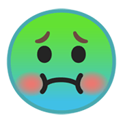 🤢 Emoji Cara De Náuseas en Google Android 10.0.