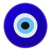 Emoji 🧿 Occhio Di Allah su Google Android 10.0.