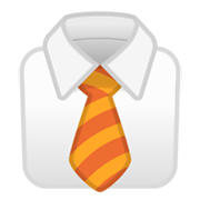 Emoji 👔 Cravatta su Google Android 10.0.