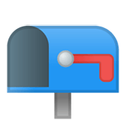 Émoji 📭 Boîte Aux Lettres Ouverte Drapeau Baissé sur Google Android 10.0.