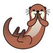 🦦 Emoji Otter Google Android 10.0.