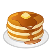 Emoji 🥞 Pancake su Google Android 10.0.