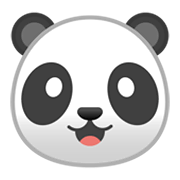 🐼 Emoji Rosto De Panda na Google Android 10.0.
