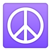 ☮️ Emoji Símbolo Da Paz na Google Android 10.0.