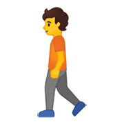 Émoji 🚶 Personne Qui Marche sur Google Android 10.0.