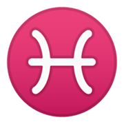 Emoji ♓ Segno Zodiacale Dei Pesci su Google Android 10.0.