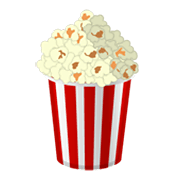 Emoji 🍿 Popcorn su Google Android 10.0.