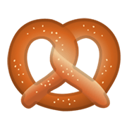 Emoji 🥨 Pretzel su Google Android 10.0.