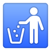 Emoji 🚮 Simbolo Per La Raccolta Dei Rifiuti su Google Android 10.0.