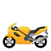 Emoji 🏍️ Motocicletta su Google Android 10.0.