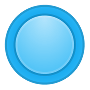 Emoji 🔘 Pulsante Rotondo su Google Android 10.0.
