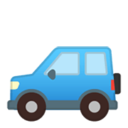 Emoji 🚙 SUV su Google Android 10.0.
