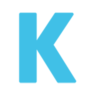 Emoji 🇰 Lettera simbolo indicatore regionale K su Google Android 10.0.