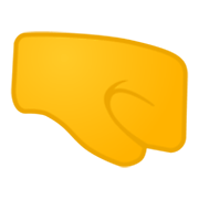 Emoji 🤜 Pugno A Destra su Google Android 10.0.