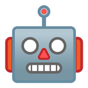 Emoji 🤖 Faccina Di Robot su Google Android 10.0.