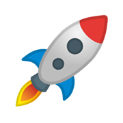 🚀 Emoji Rakete Google Android 10.0.
