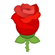 Émoji 🌹 Rose sur Google Android 10.0.