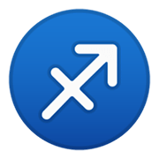 Emoji ♐ Segno Zodiacale Del Saggitario su Google Android 10.0.