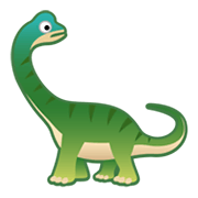 Émoji 🦕 Sauropode sur Google Android 10.0.