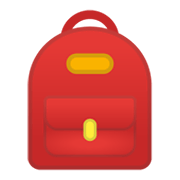 Emoji 🎒 Zaino su Google Android 10.0.