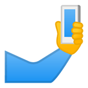 Emoji 🤳 Selfie su Google Android 10.0.