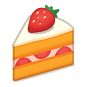 Émoji 🍰 Gâteau Sablé sur Google Android 10.0.