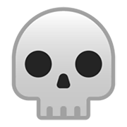 Émoji 💀 Crâne sur Google Android 10.0.