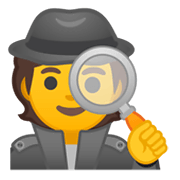 Emoji 🕵️ Detective su Google Android 10.0.