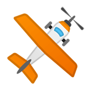 🛩️ Emoji kleines Flugzeug Google Android 10.0.