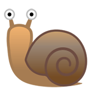 Emoji 🐌 Lumaca su Google Android 10.0.