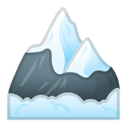 🏔️ Emoji Montaña Con Nieve en Google Android 10.0.