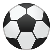 Emoji ⚽ Pallone Da Calcio su Google Android 10.0.